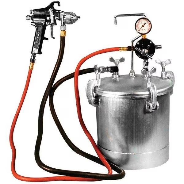 PRESSURE TANK 2-1/4 GAL W/SPRAY GUN, Astro Pneumatic, Mfr#: AOPT2-4GH